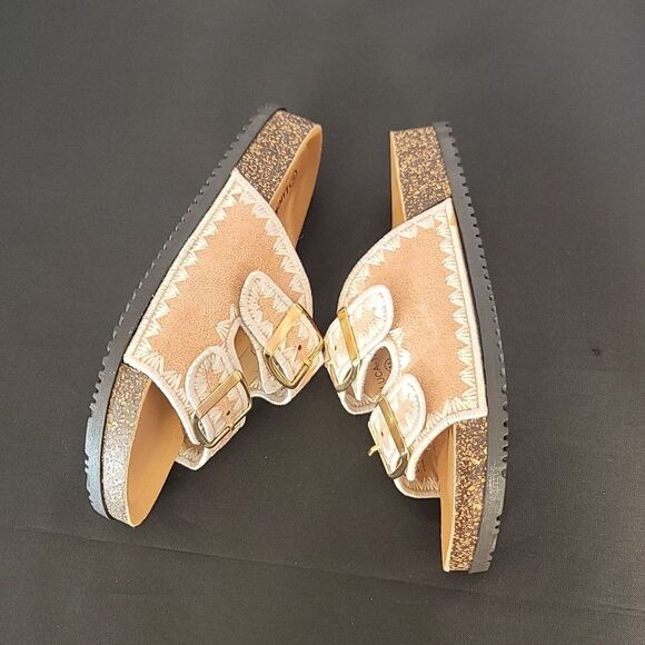 BRAND NEW LUCKY TOP PLATFORM TODDLER OPEN-TOE  CORK COMFORTABLE SANDAL - Picture 7 of 16